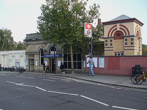 West Brompton station